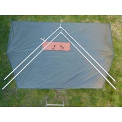Mostert Apex A-stok 152 tot 170 cm hoog tent bijzettent trek