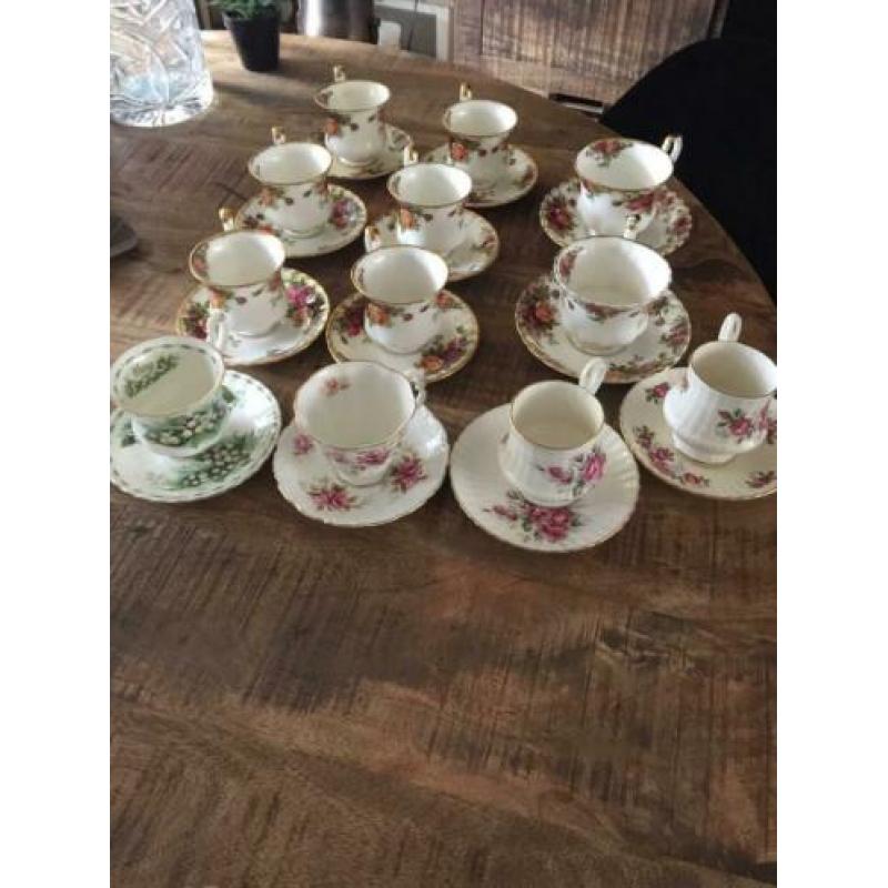 Royal Albert serviesgoed.