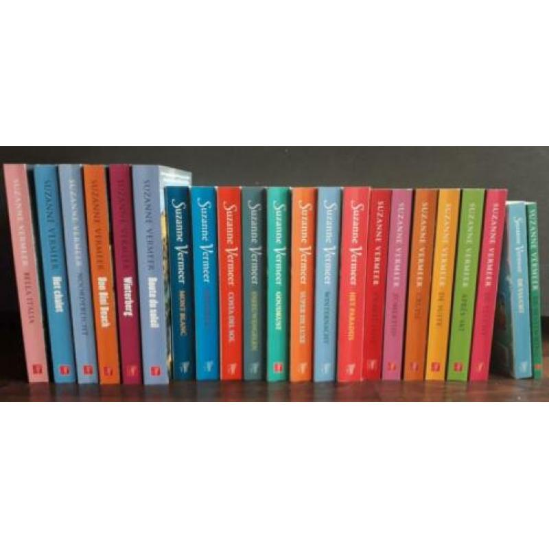 Suzanne Vermeer leesboeken 22 stuks