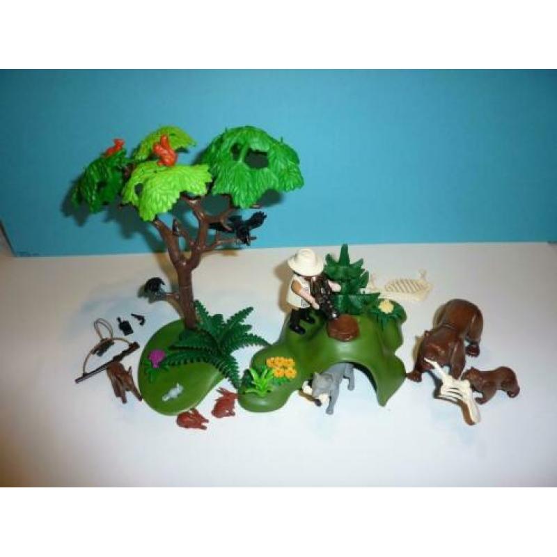 Beer met jong, natuur, dieren Playmobil