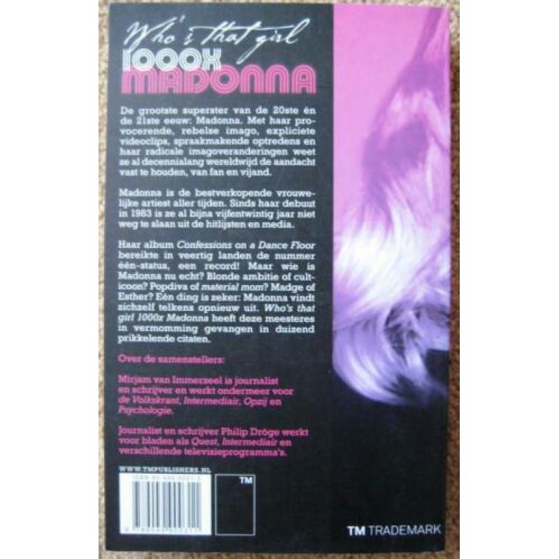Boek : MADONNA