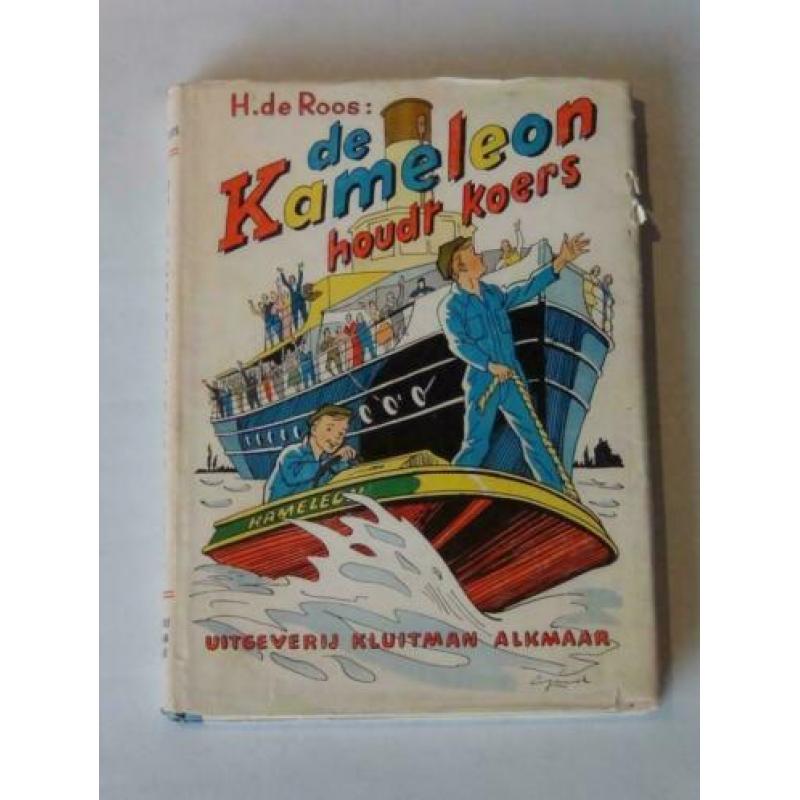 De Kameleon houdt koers | 1e druk | Linnen rug + Stofomslag
