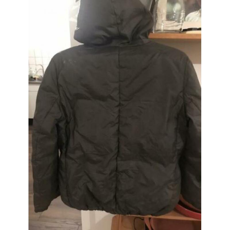 Anorak ‘boxfresh’ dons - grijs/groen MT M