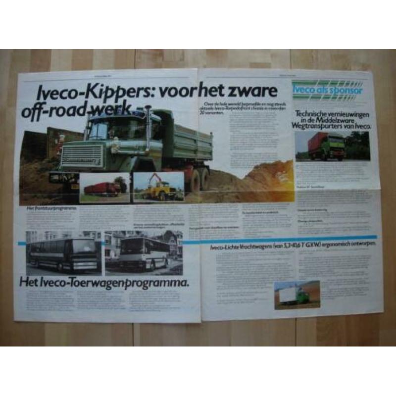 Iveco / Magirus / Fiat Nieuws Maandblad Januari 1982