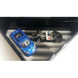Fly Slot Car # Saleen S7R Blue set Superbox Lted.ed.#1:32