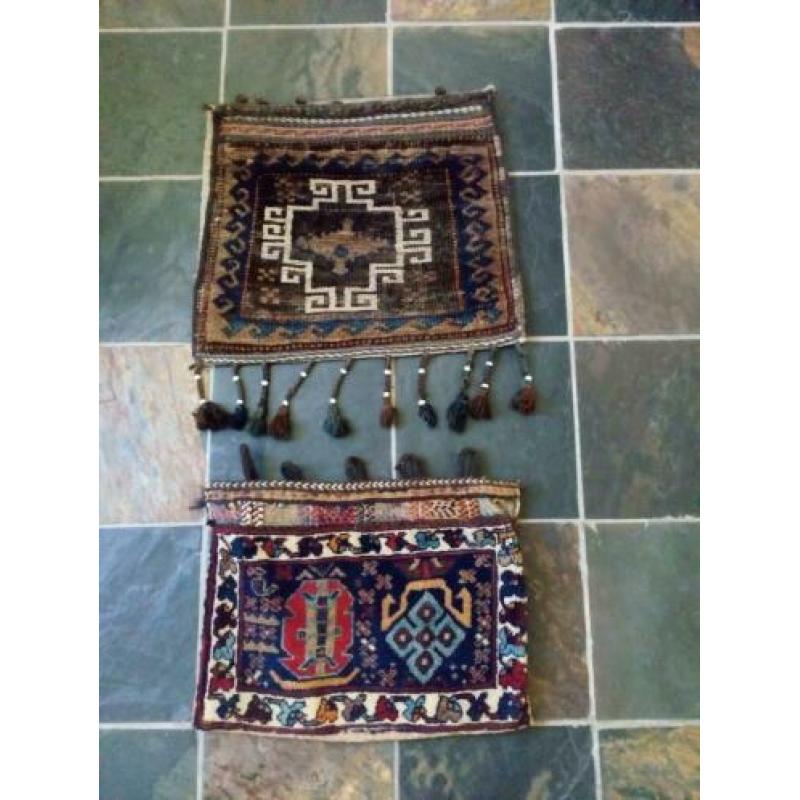 Kamelen/zadeltassen/Saltbags. Perzië/Iran.Prijs per stuk.