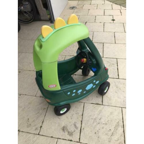 Little tikes cozy coupe loopauto dino met nieuwe stickers