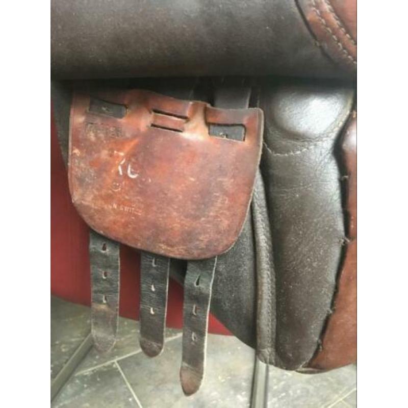 Stubben 16” vzh zadel kind