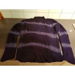 Donkerblauwe Armani Jeans XXXL 3XL trui ( 100% wol )