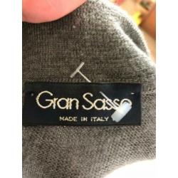 Gran Sasso wollen trui grijs maat XL
