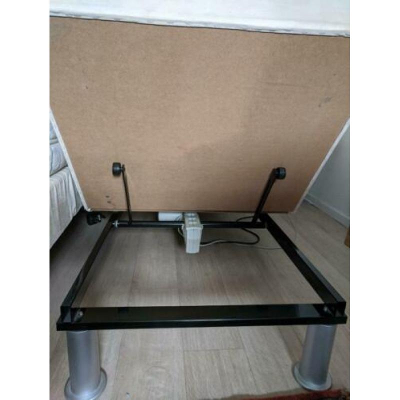 Boxspring elektrisch verstelbare boxspring met pocketlinemat
