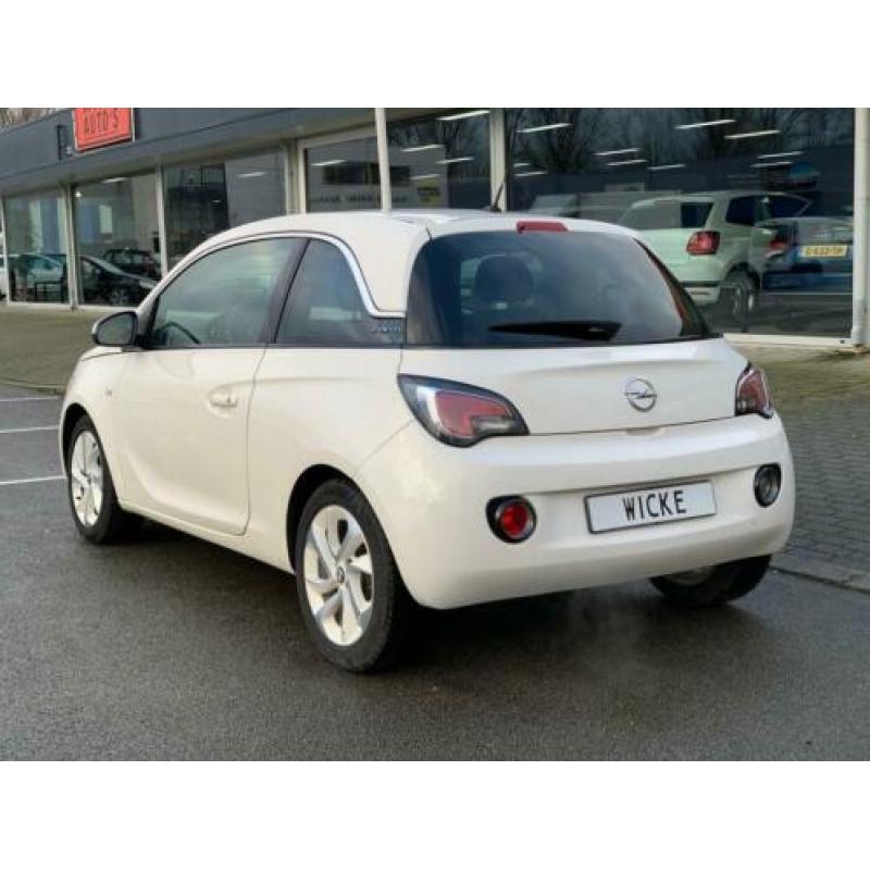 Opel ADAM 1.2 Leder Cruise Control Airco mf stuur 2016 wit L