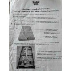 Boxspring elektrisch verstelbare boxspring met pocketlinemat
