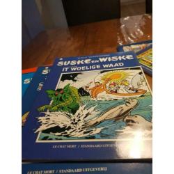 Suske en wiske reclame stripboeken