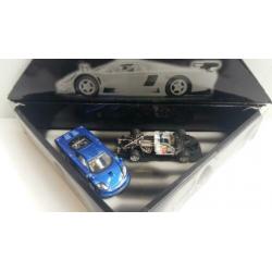 Fly Slot Car # Saleen S7R Blue set Superbox Lted.ed.#1:32