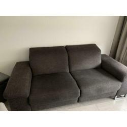 Mooie twee persoonsbank met relax stand
