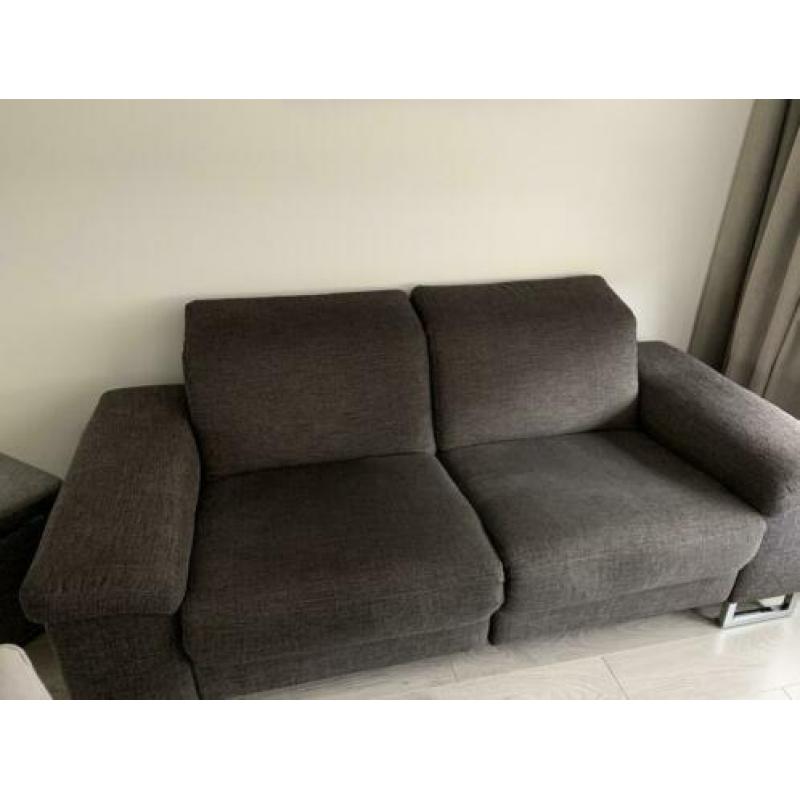 Mooie twee persoonsbank met relax stand