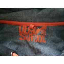DENIM STUFF aparte grijze trui/ sweater maat XXL (KG231)