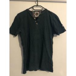 Superdry shirt donkergroen maat s polo