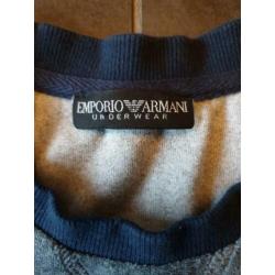 100% ORIGINELE grijze Emporio Armani trui maat L
