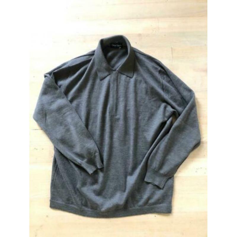 Gran Sasso wollen trui grijs maat XL
