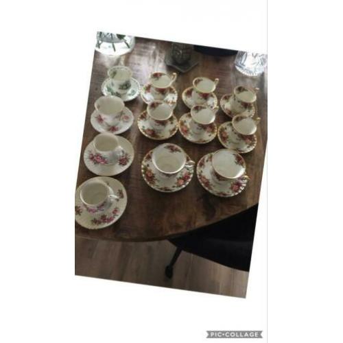 Royal Albert serviesgoed.