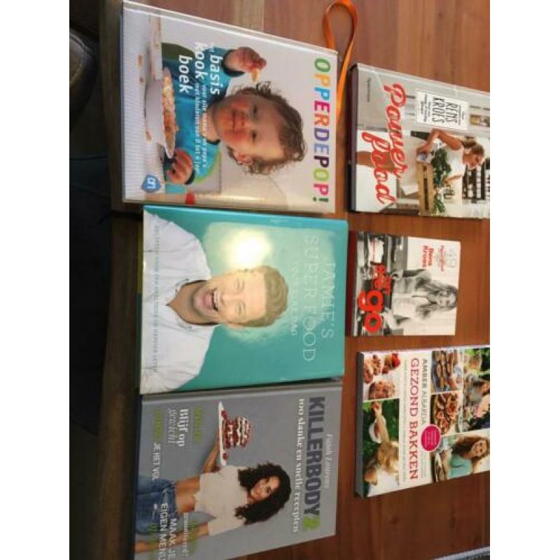 Gezonde Kookboeken van jamie oliver, rens kroes & killerbody