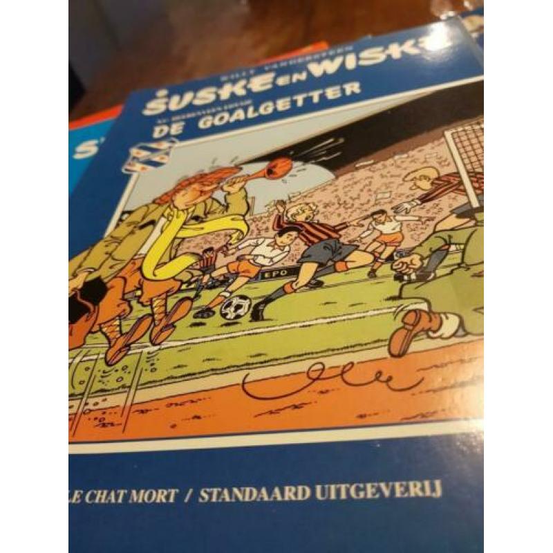 Suske en wiske reclame stripboeken