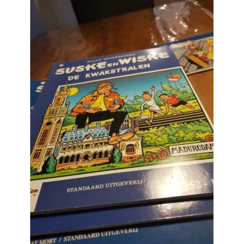 Suske en wiske reclame stripboeken