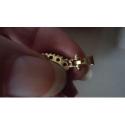 Goud vergulde ketting met hanger
