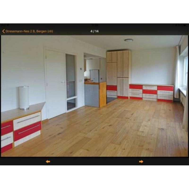 Appartement in Bergen te huur