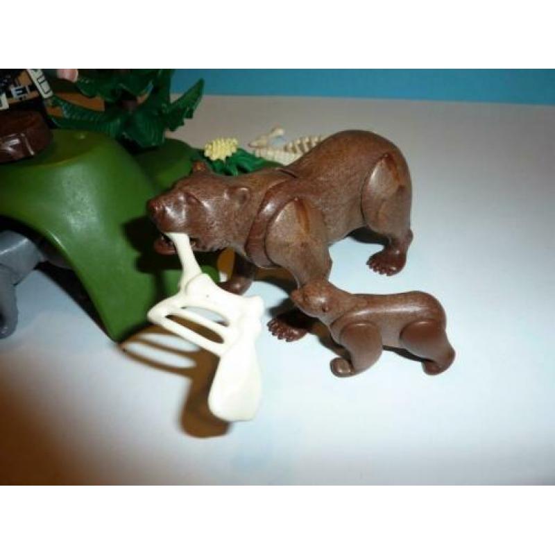 Beer met jong, natuur, dieren Playmobil