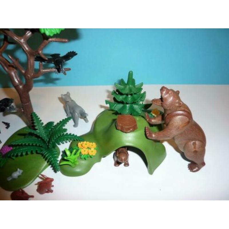 Beer met jong, natuur, dieren Playmobil