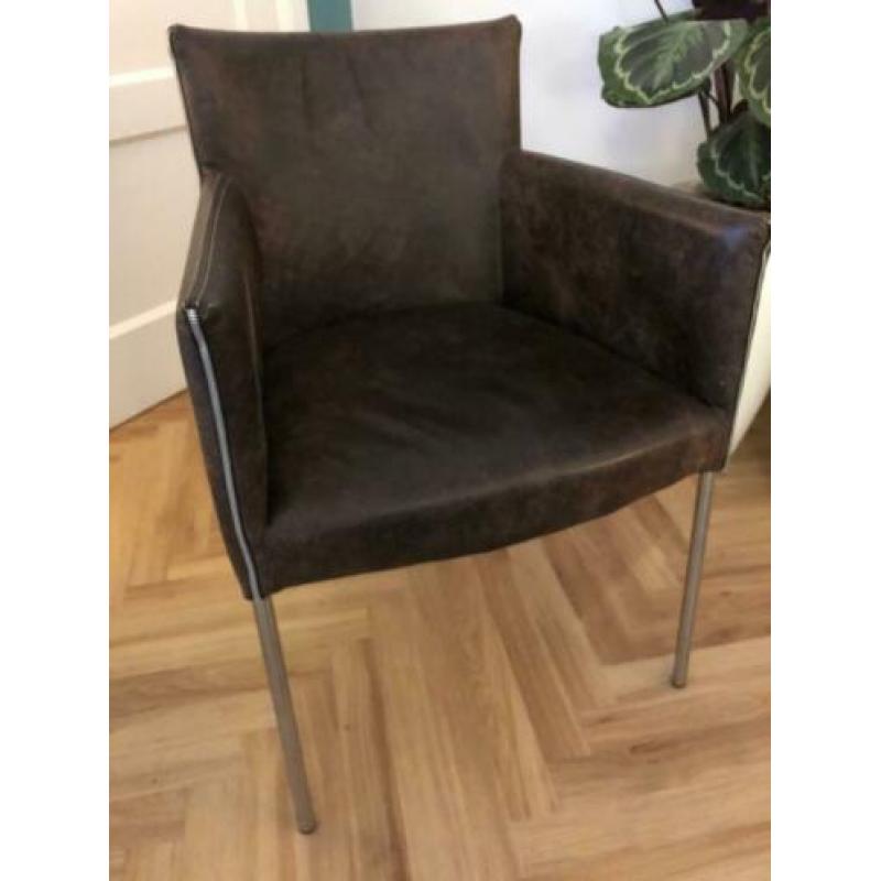 Mooie leren design stoelen