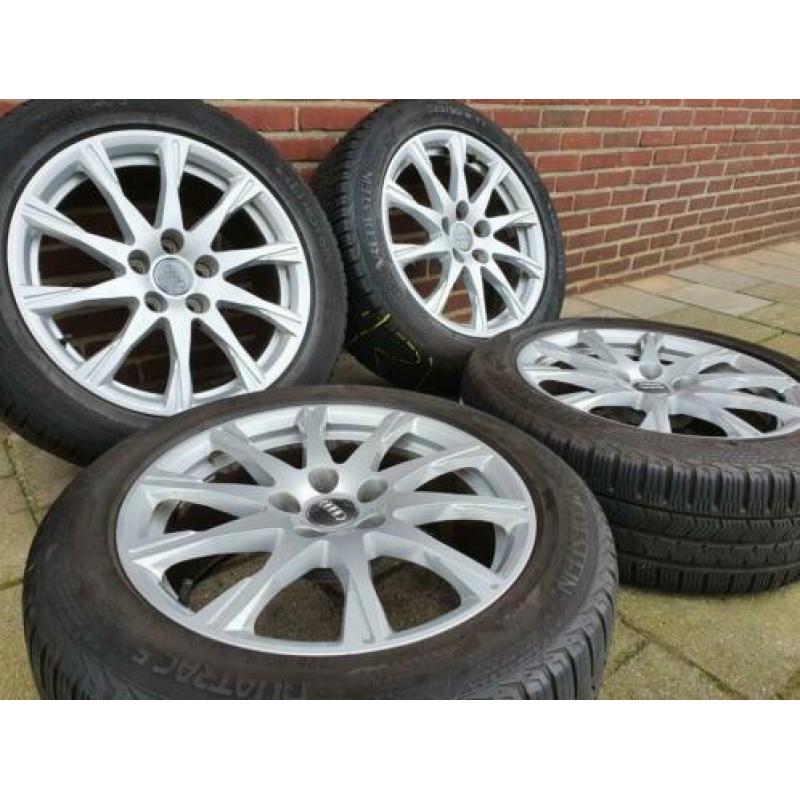 5x112 Origineel AUDI velgen 17 inch + 4 seizoenbanden 6mm