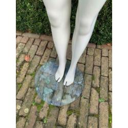 PASPOP wit op glazen voet -diverse modellen-
