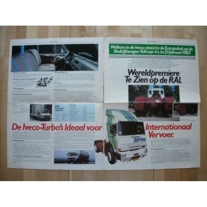 Iveco / Magirus / Fiat Nieuws Maandblad Januari 1982