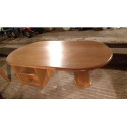 Keurige volledig eiken salontafel