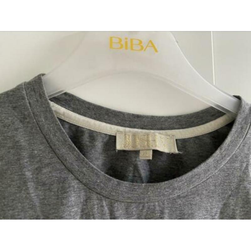 Josh V logo shirt met open rug Maat XL