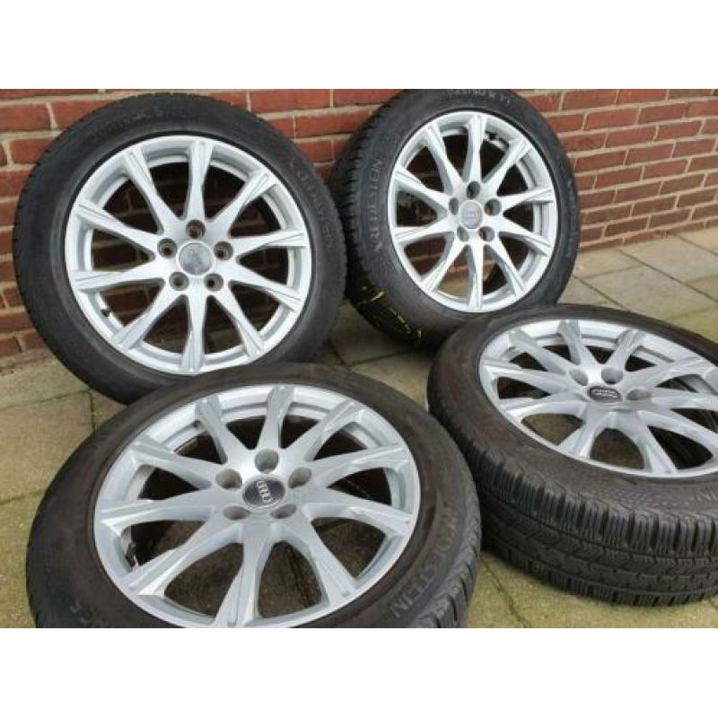 5x112 Origineel AUDI velgen 17 inch + 4 seizoenbanden 6mm