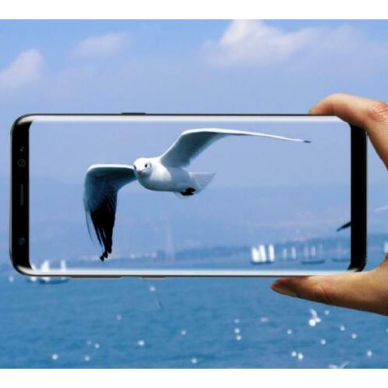 3D Full Cover 9H Screen Protector for Galaxy S9+ _ Black