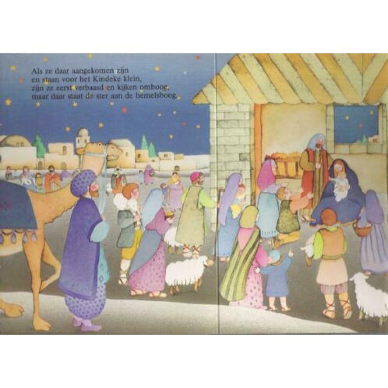 KOMT EN VOLG DE STER: het kerstverhaal-prentenboek +venster
