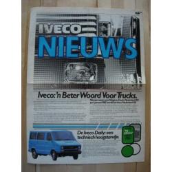 Iveco / Magirus / Fiat Nieuws Maandblad Januari 1982