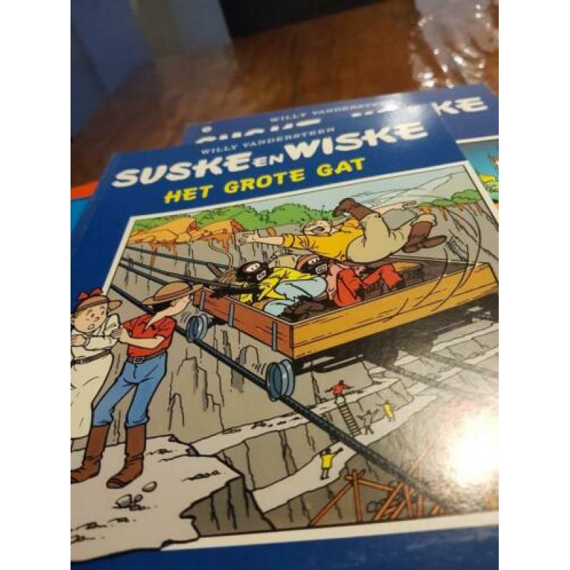 Suske en wiske reclame stripboeken