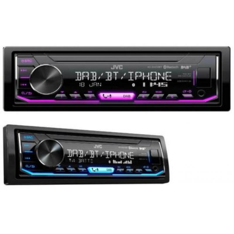 JVC KD-X451DBT autoradio met usb aux bluetooth en DAB nu 145