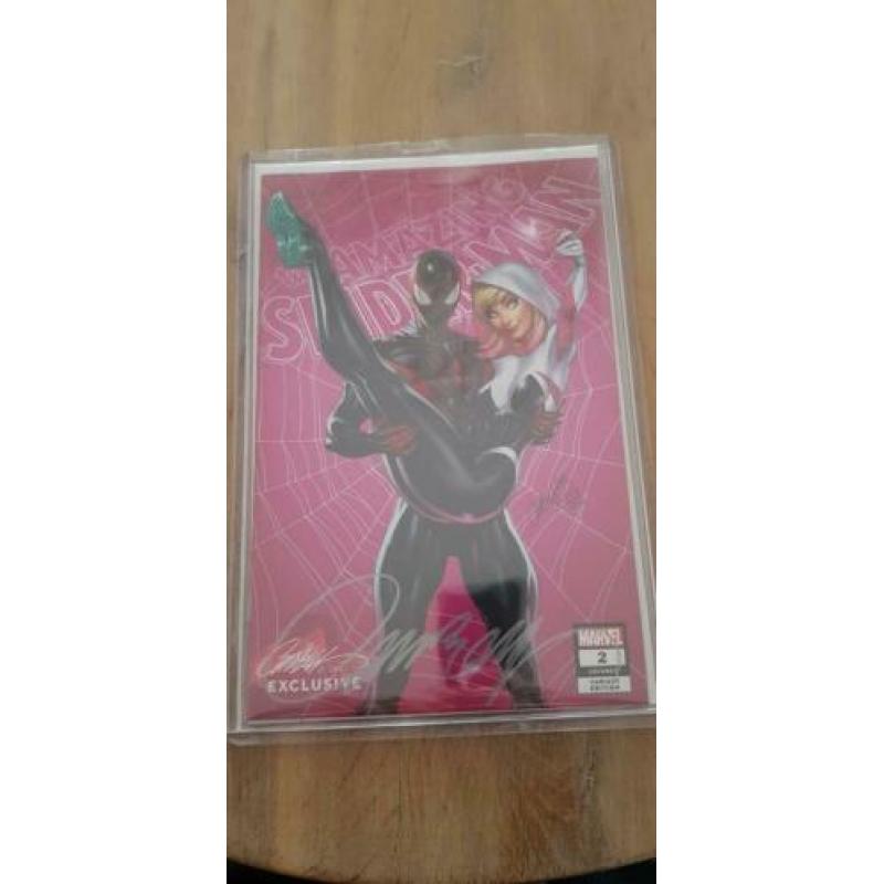 Amazing Spider-man 2e signed by J. Scott Campbell