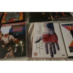 8 Muziek DVD's RED HOT CHILLI PEPPERS PRIMUS AIC GREEN DAY