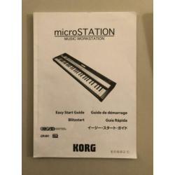 Korg Microstation synthesizer workstation met 61 mini keys