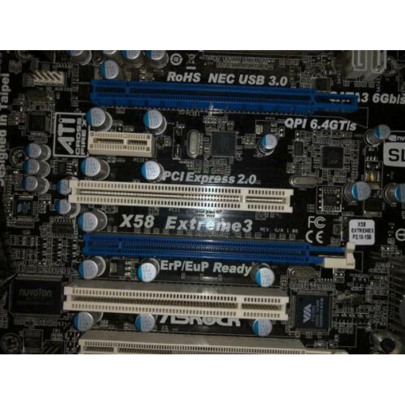 Asrock x58 extreme 3 upgrade set: Intel xeon E5620 6x 2.4GHz