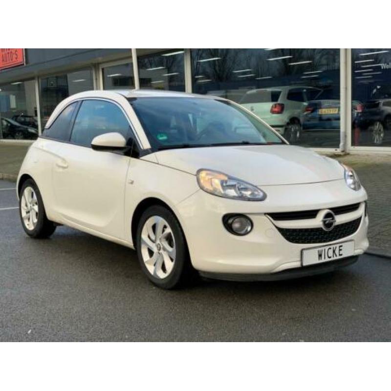 Opel ADAM 1.2 Leder Cruise Control Airco mf stuur 2016 wit L